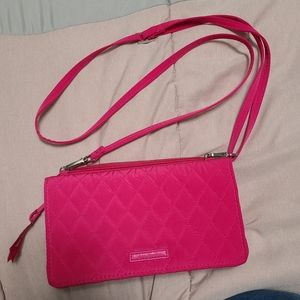 Wallet crossbody with RFID Rose Petal